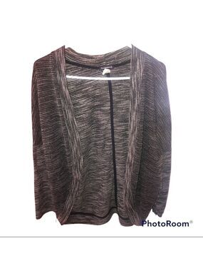 Flash Mob Brand Chunky Textured Cardigan Sweater
